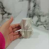 قالب سیلیکونی (مولد) گیسو موج ده سانتی  