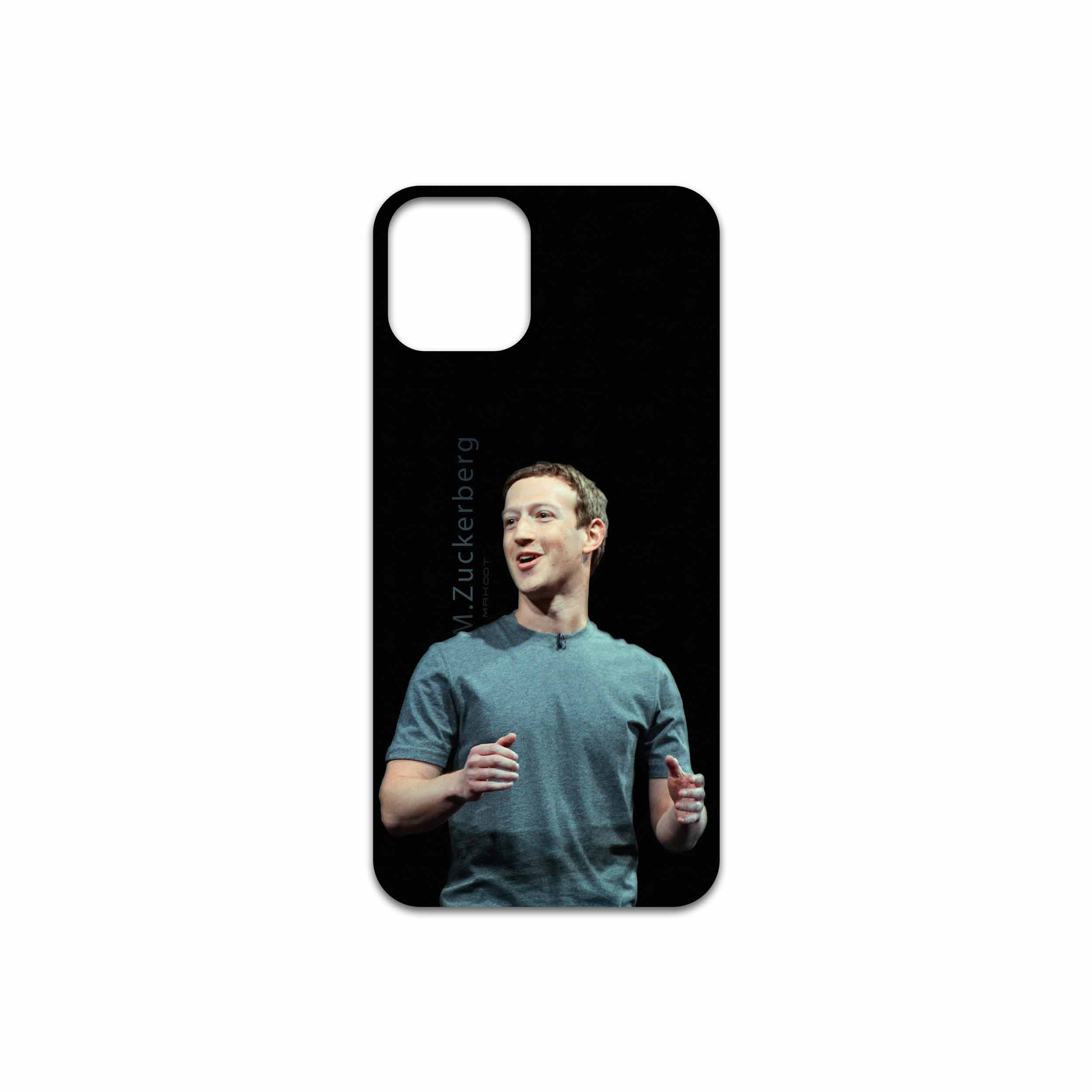 برچسب پوششی ماهوت مدل Mark Zuckerberg مناسب برای گوشی موبایل اپل iPhone 11 Pro
