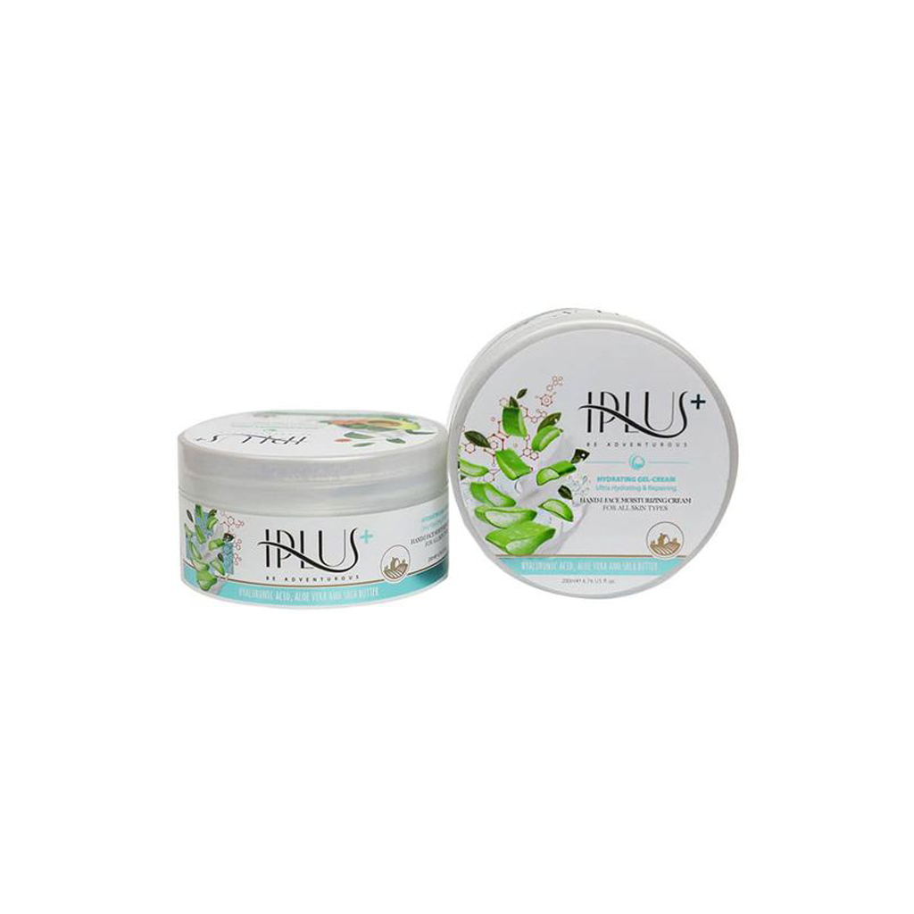 کرم کاسه ای آبرسان حاوی ژل آلوئه ورا و هیالورونیک اسید آی پلاس