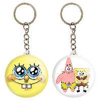 جاکلیدی خندالو مدل باب اسفنجی و پاتریک کد 13231318 مجموعه 2 عددی