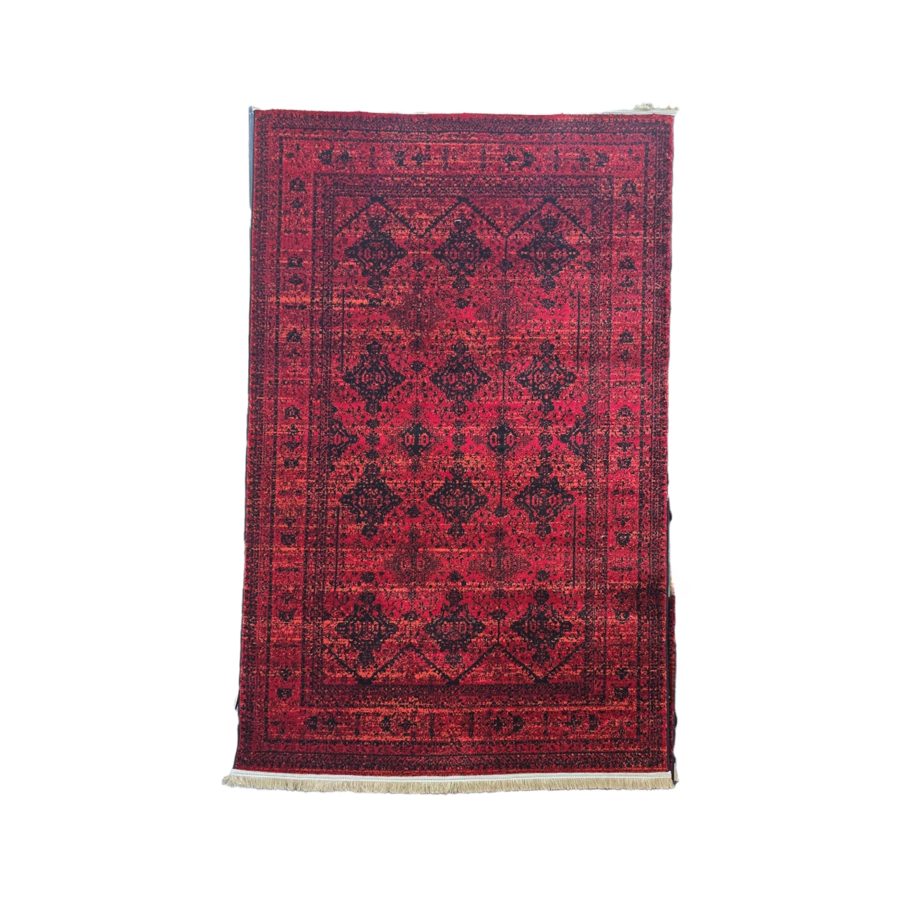 فرش ماشینی کاشان طرح 002 لاکی
