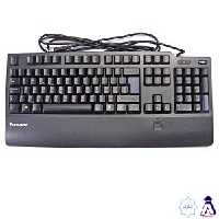 کیبورد لنوو مدل KUF0452 دارای اثر انگشت