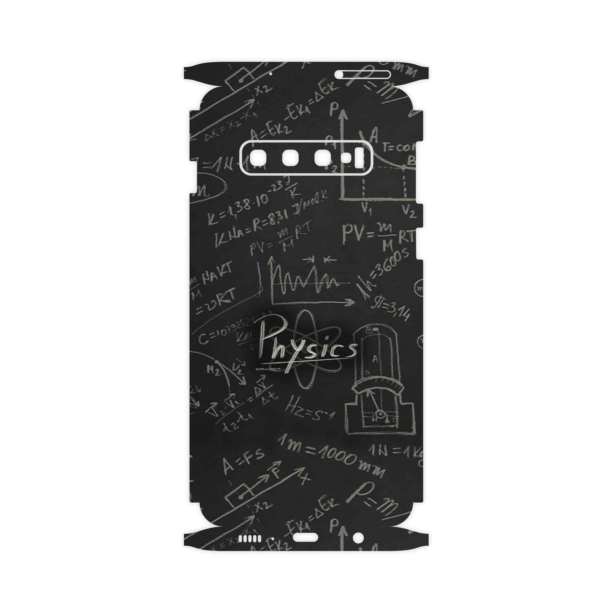 برچسب پوششی ماهوت مدل Physics Science-FullSkin مناسب برای گوشی موبایل سامسونگ Galaxy S10