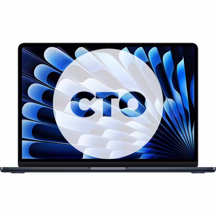مک بوک ایر 13.6 اینچ 2024 سری M3 کاستوم پردازنده 8core - 10core حافظه رم 24 گیگابایت هارد 256 گیگابایت میدنایت Z1BC0015T - Hiapple.ir