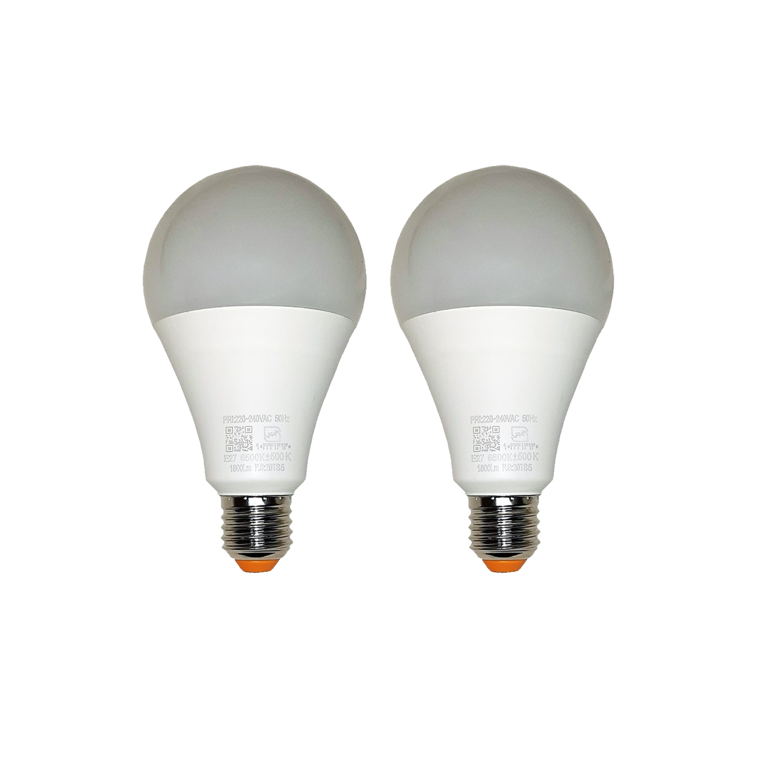 لامپ 9 وات آفتابی نمانور مدل LED پایه E27 بسته 2 عددی