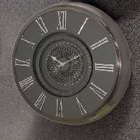 ساعت دیواری آرتمیس کد 2044 Titanium silver تیتانیوم نقره ای