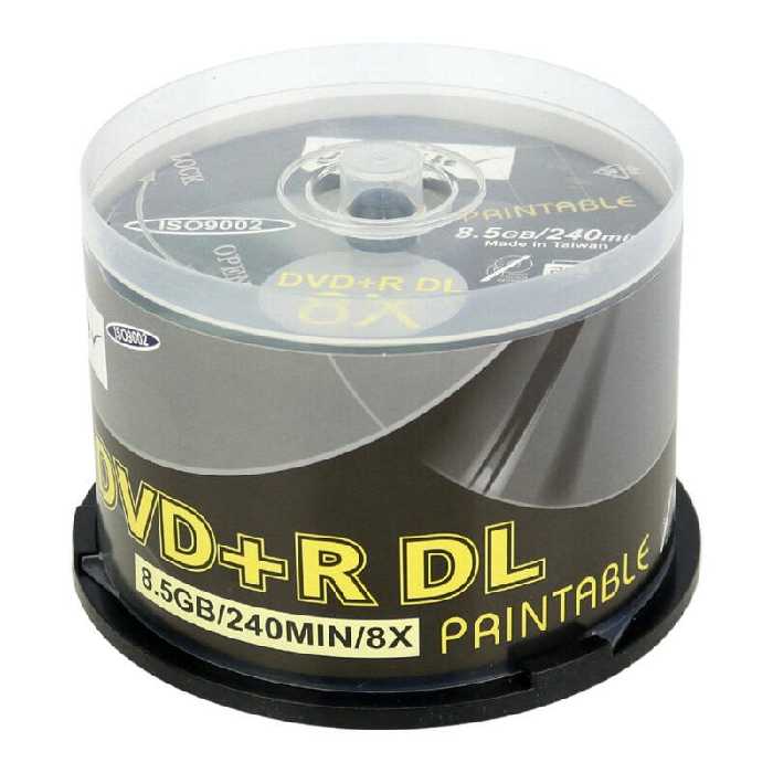 DVD خام دیتالایف DataLife بسته 50 عددی