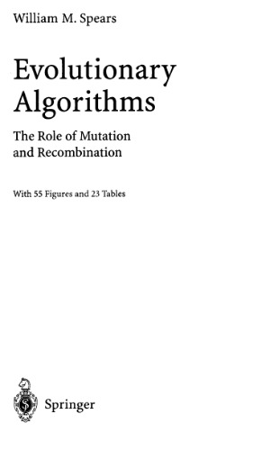خرید و دانلود نسخه کامل کتاب Evolutionary Algorithms: The Role of Mutation and Recombination