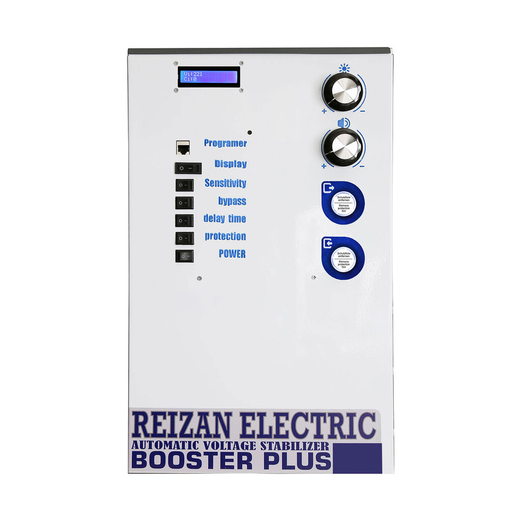 استابلایزر تک فاز 40 آمپر 10KVA بوستر پلاس ریزان الکتریک تیپ A