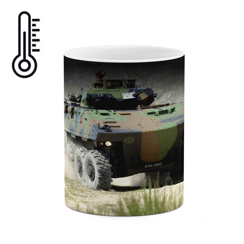 ماگ حرارتی طرح تانک  مدل mgph11029