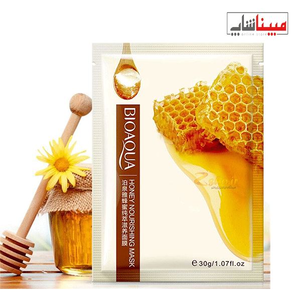 ماسک ورقه ای آبرسان با عصاره عسل بیوآکوا