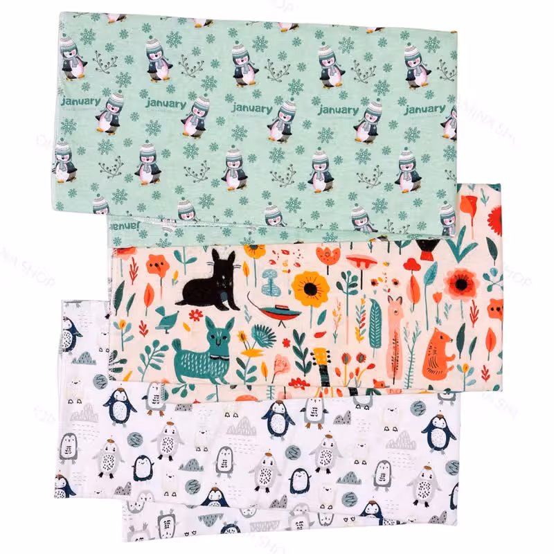 خشک کن پارچه ای نوزاد جعبه 3 عددی کد 1031 بیبی فورلایف Baby4Life