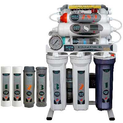 دستگاه تصفیه کننده آب آکوآ کلیر مدل NEW DESIGN2020 - GLT10 به همراه فیلتر تصفیه آب مجموعه 4 عددی
