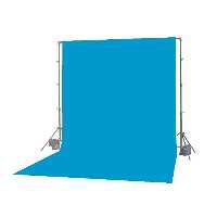 فون عکاسی مخمل آبی آسمانی 3*2 متر