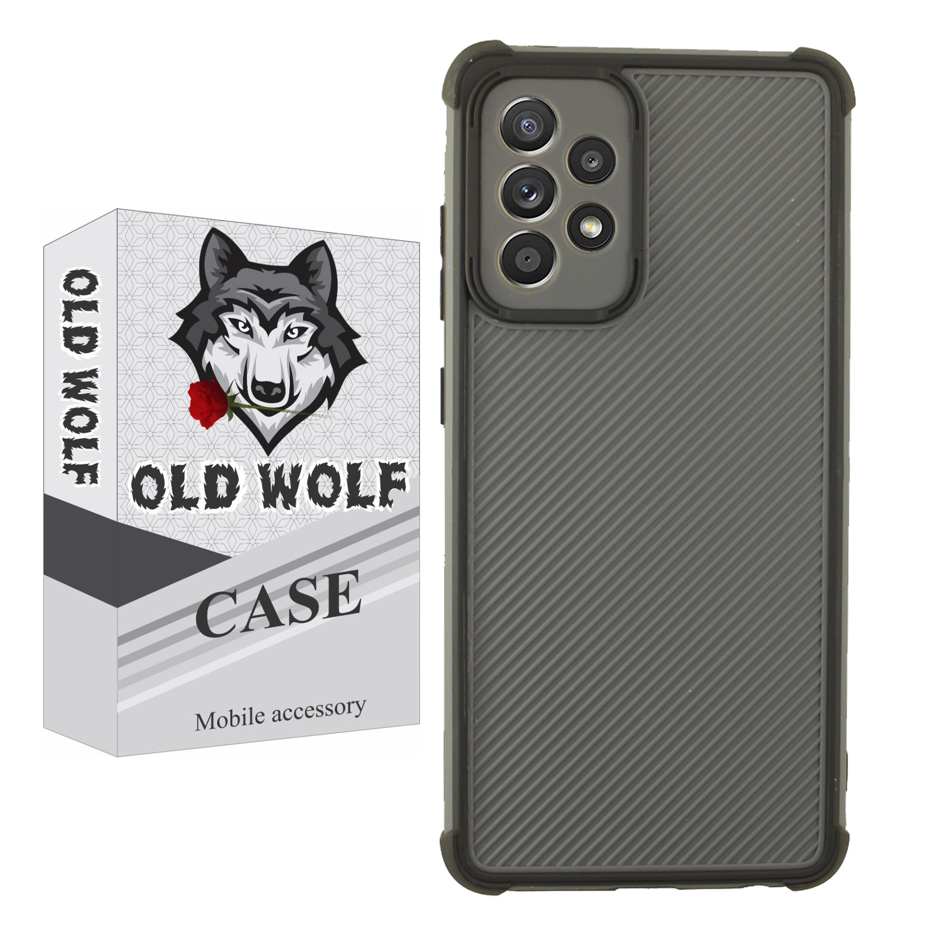 کاور اولد ولف مدل KBT مناسب برای گوشی موبایل سامسونگ Galaxy A72