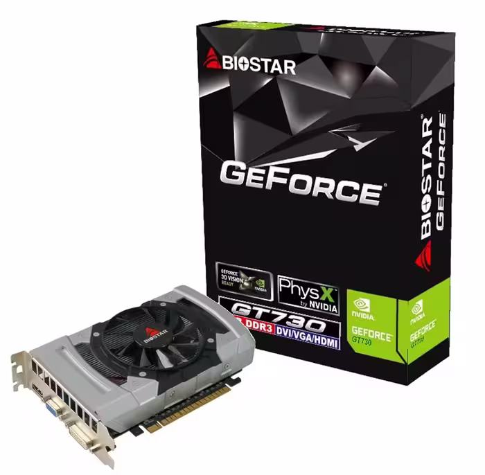 کارت گرافیک بایواستار GT730 2GB 128bit DDR3