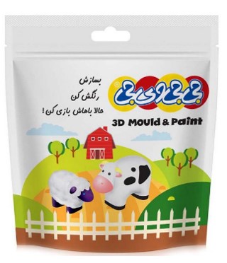 ساخت مجسمه گچی گاو و گوسفند