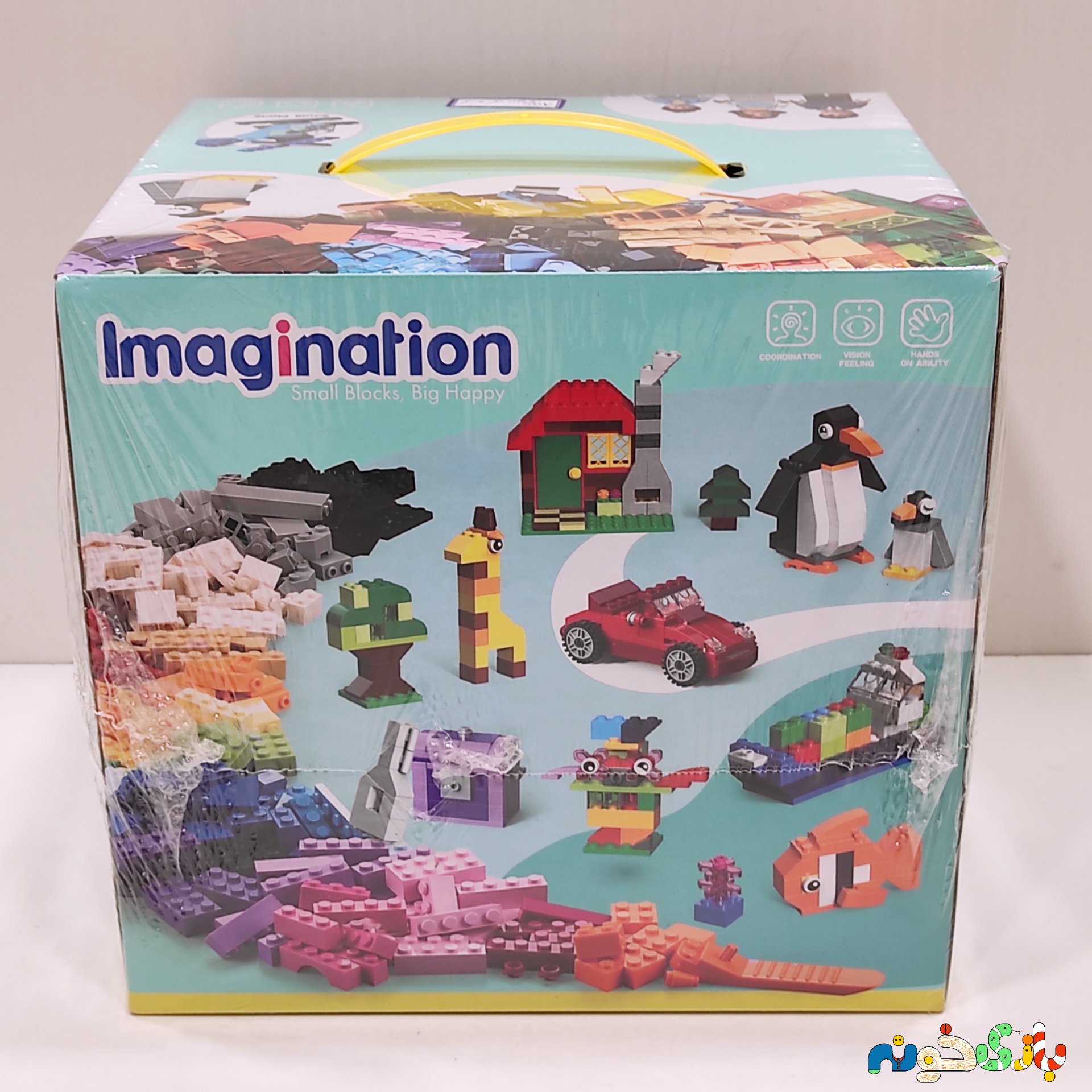 اسباب بازی لگو کلاسیک برند Decool کد 18100 دارای 592 قطعه 