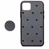 کاور طرح Heart مدل BH-01 مناسب برای گوشی موبایل اپل Iphone 11 Pro Maxبه همراه نگهدارنده