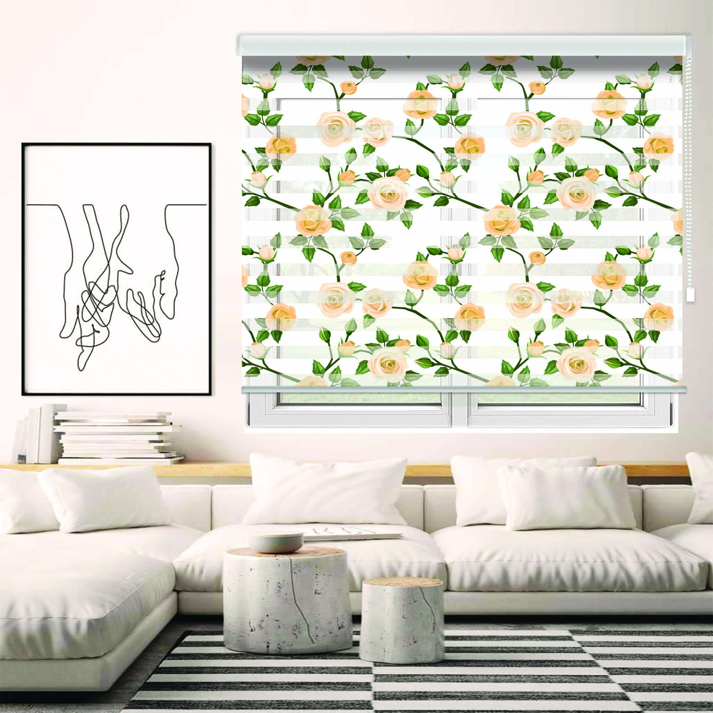  پرده زبرا مدل TO-4 سایز 80x150 سانتی متر