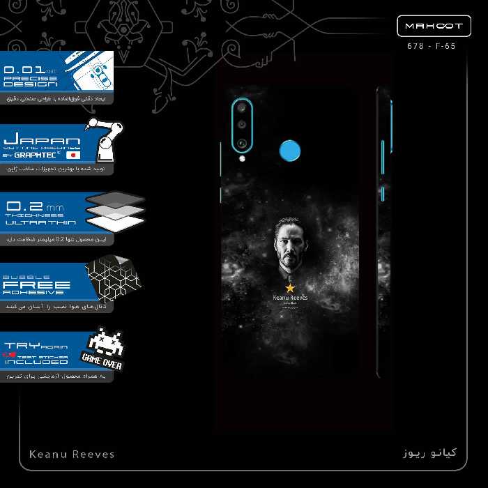 برچسب پوششی ماهوت مدل Keanu Reeves-FullSkin مناسب برای گوشی موبایل هوآوی P30 Lite (48 MP Camera)