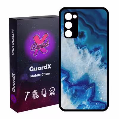 کاور گارد ایکس طرح Blue مدل Glass10407 مناسب برای گوشی موبایل سامسونگ Galaxy S20 FE