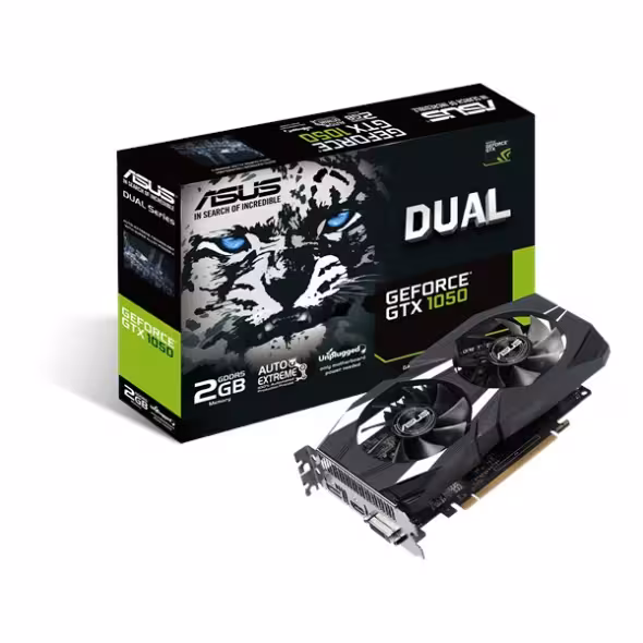 کارت گرافیک ایسوس DUAL GTX1050 2G V2