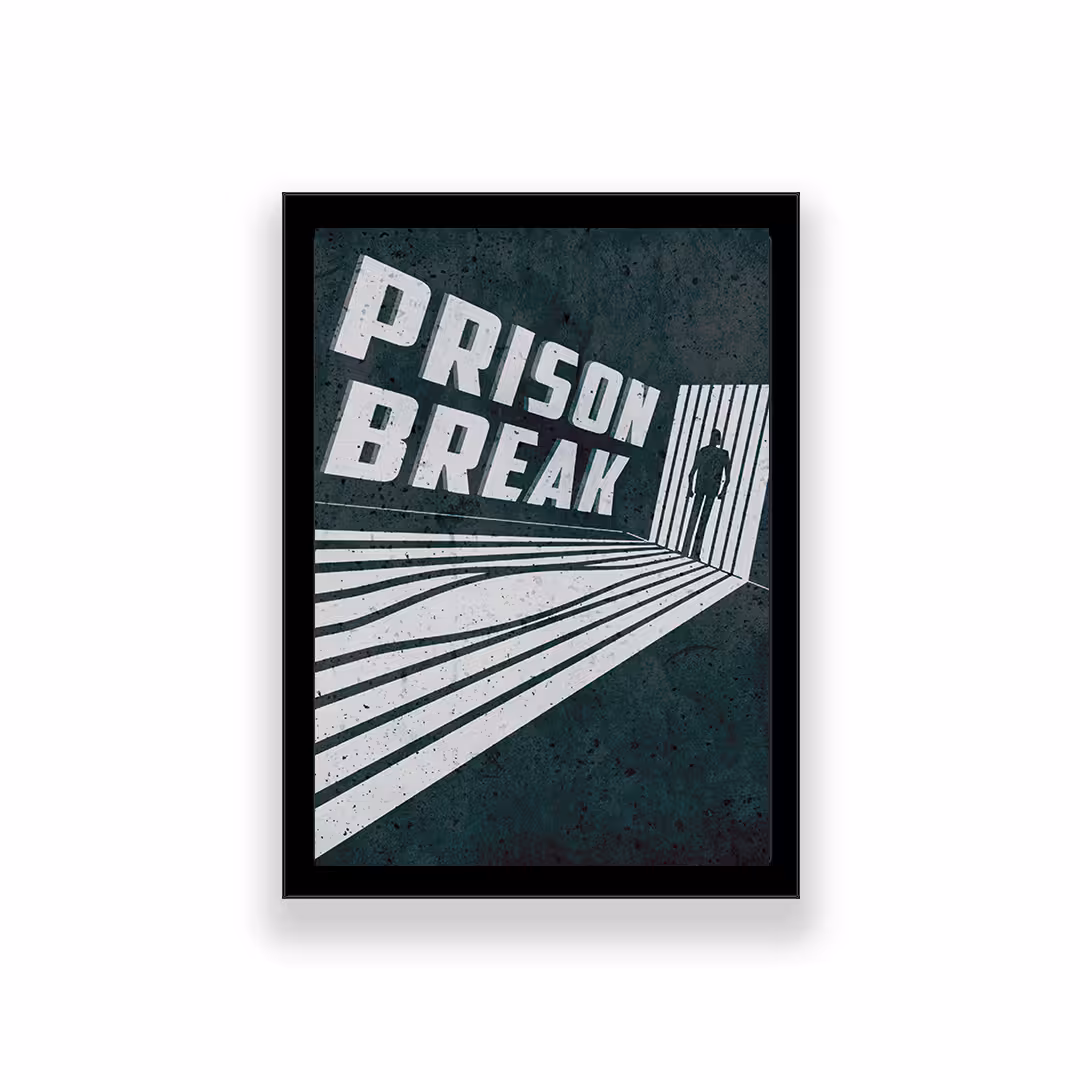 تابلو طرح فرار از زندان مدل prison break 3 