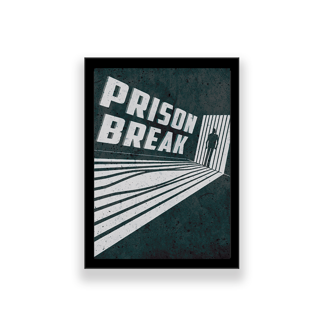 تابلو طرح فرار از زندان مدل prison break 3 