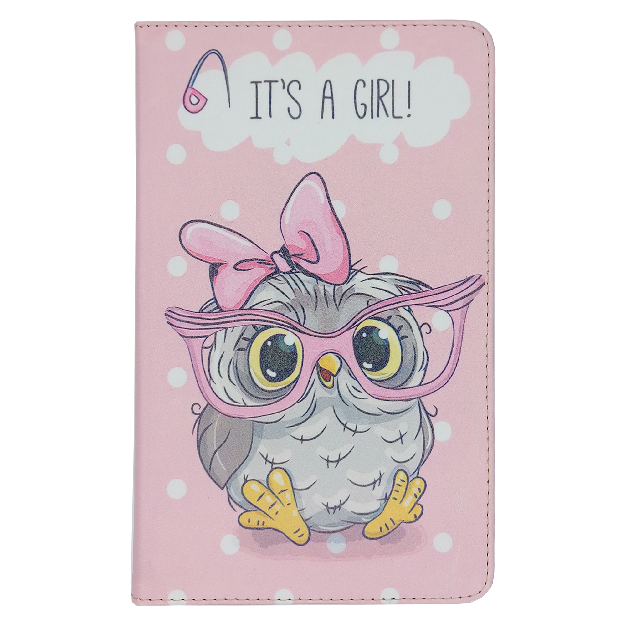 کیف کلاسوری طرح جغد فانتزی TB096 مناسب برای تبلت سامسونگ Galaxy Tab A 8.0 2019 T290 / T295