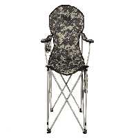 صندلی تاشو مبلی توریست پارچه طرح دار مدل سبز کامپیوتری