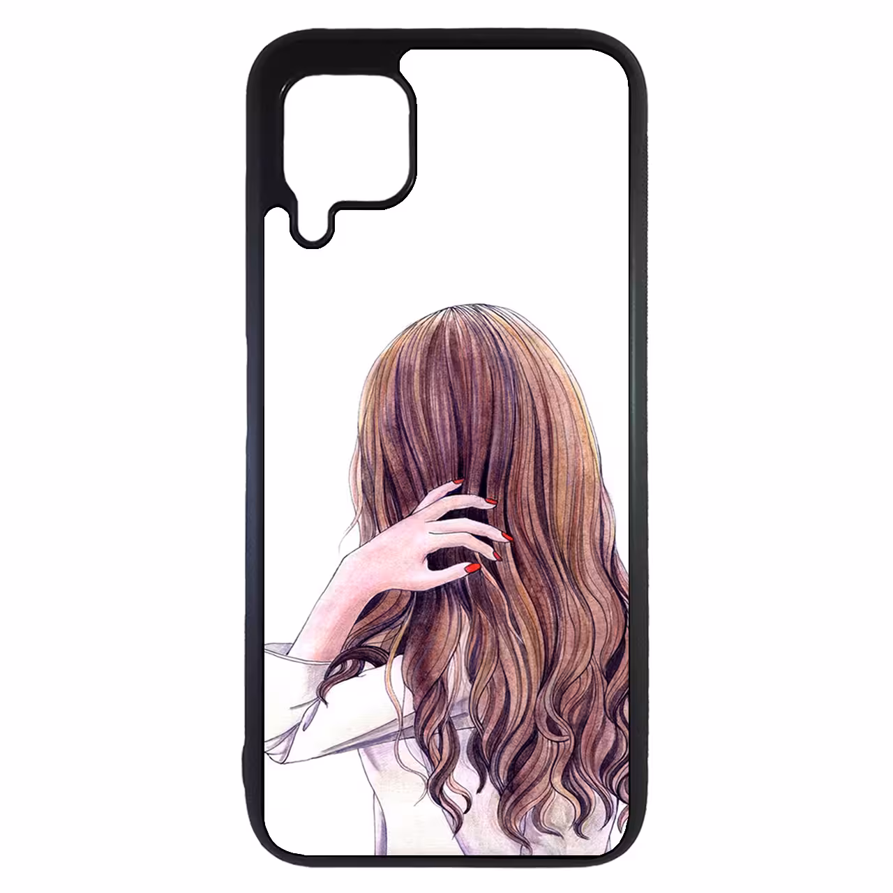 کاور طرح دختر کد 1146 مناسب برای گوشی موبایل هوآوی p40 lite/nova 7i