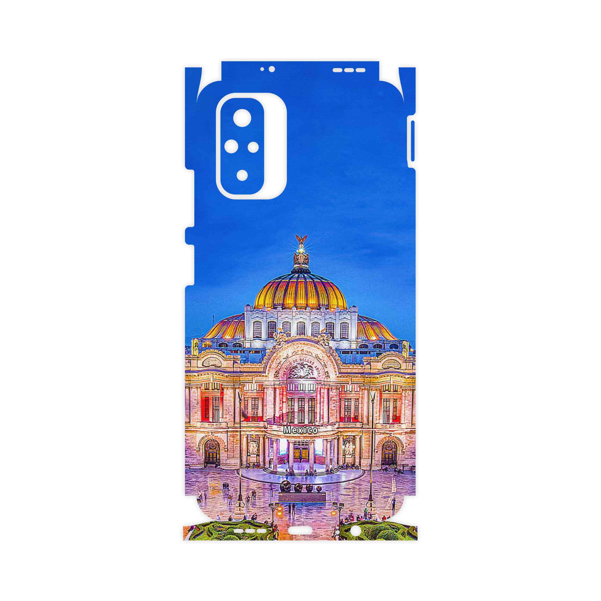 برچسب پوششی ماهوت مدل Mexico City-FullSkin مناسب برای گوشی موبایل شیائومی Redmi Note 10s