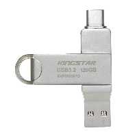 فلش مموری کینگ استار مدل C60 USB 3.2 ظرفیت 128 گیگابایت