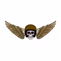 برچسب بدنه خودرو گراسیپا طرح skull wings کد 14
