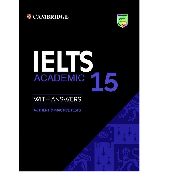 کتاب IELTS 15 ACADEMIC اثر جمعی از نویسندگان انتشارات Cambridge