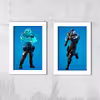 تابلو طرح FORTNITE مجموعه 7 عددی