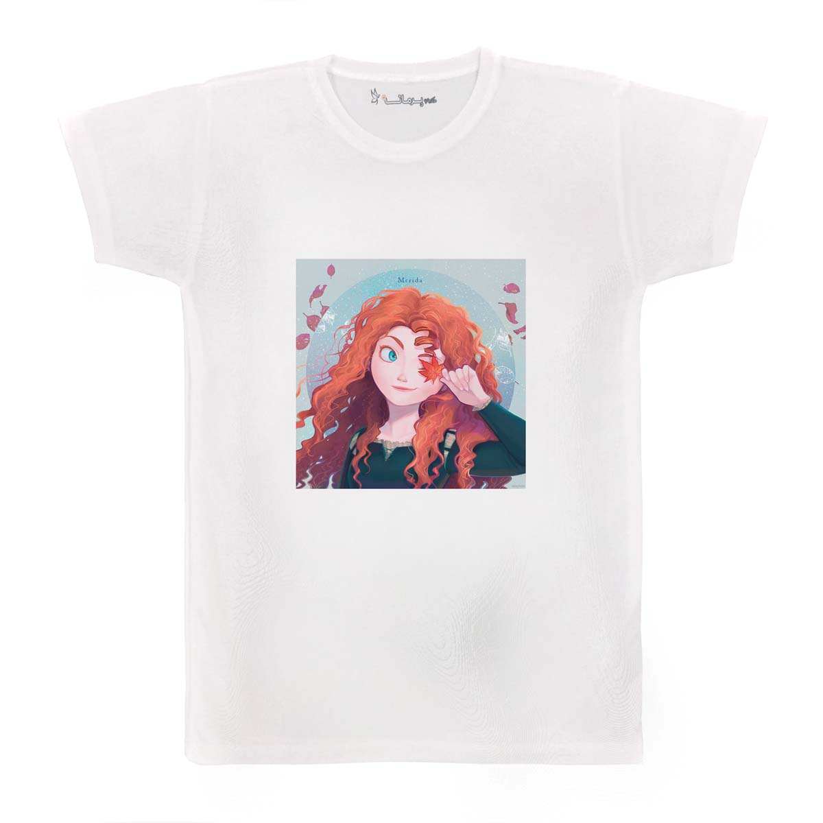 تی شرت بچگانه پرمانه طرح انیمیشن دلیر کد pmt.3845