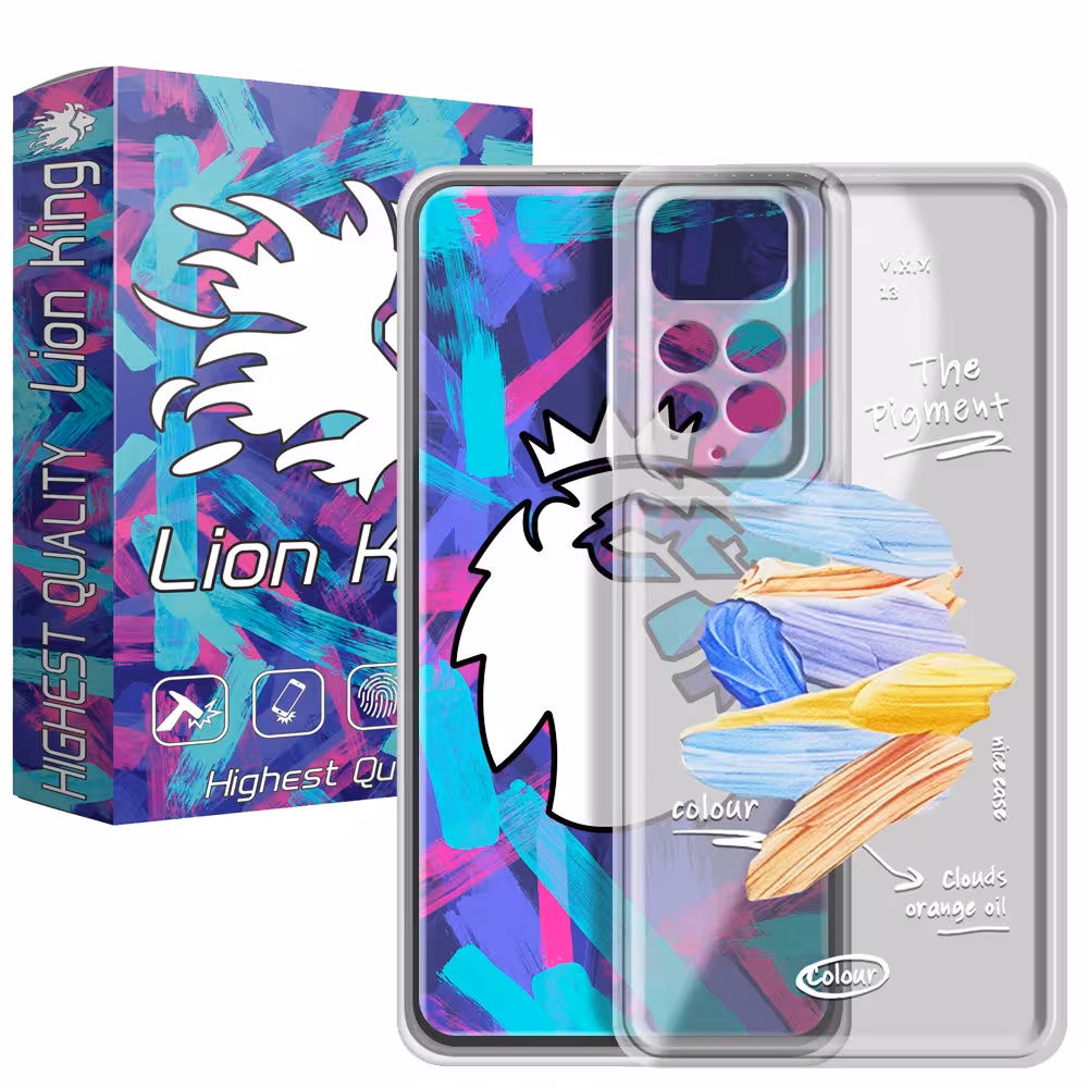 کاور لاین کینگ مدل PIGMENT مناسب برای گوشی موبایل شیایومی Redmi 10 10 Prime