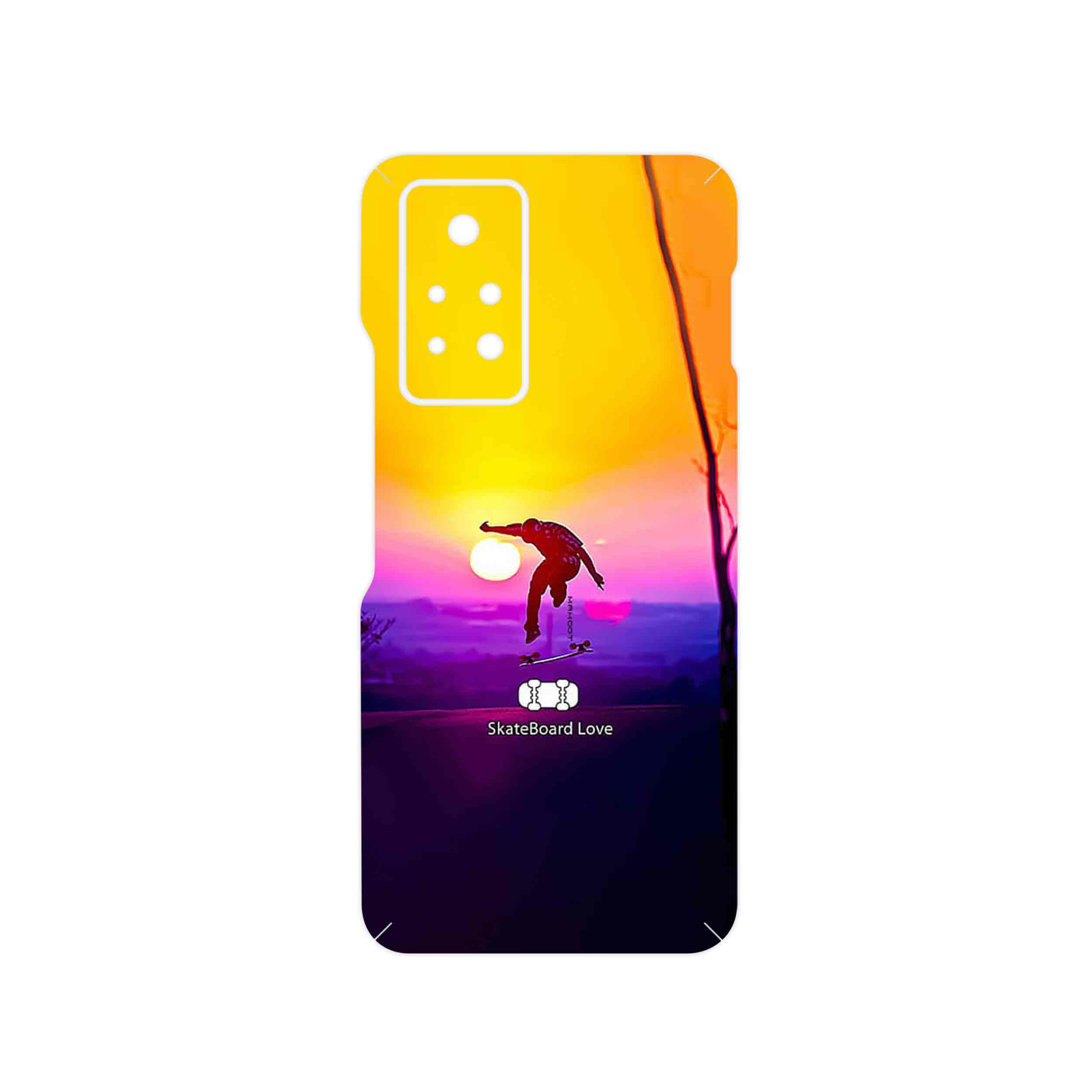برچسب پوششی ماهوت مدل Skateboard مناسب برای گوشی موبایل اینفینیکس Note 11 Pro