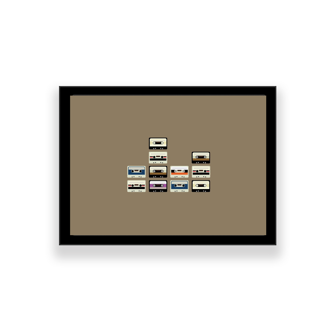 تابلو طرح نوار کاست