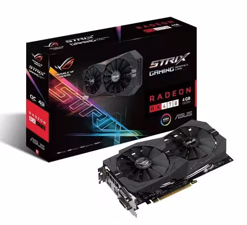 کارت گرافیک ایسوس ROG-STRIX-RX470-4G-GAMIN