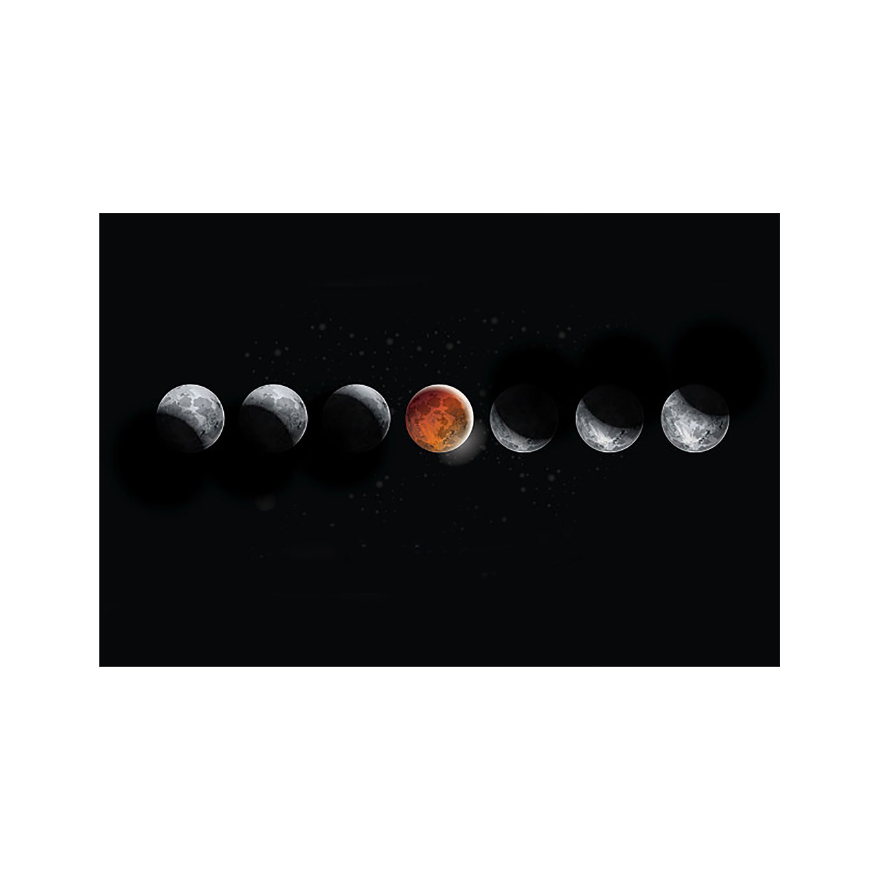 تابلو شاسی طرح ماه کد 8807