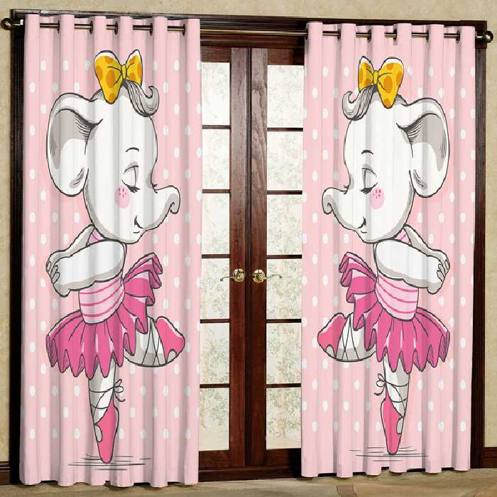 پرده مدل مخمل پانچی کد 6885 سایز 280x140 سانتی متر