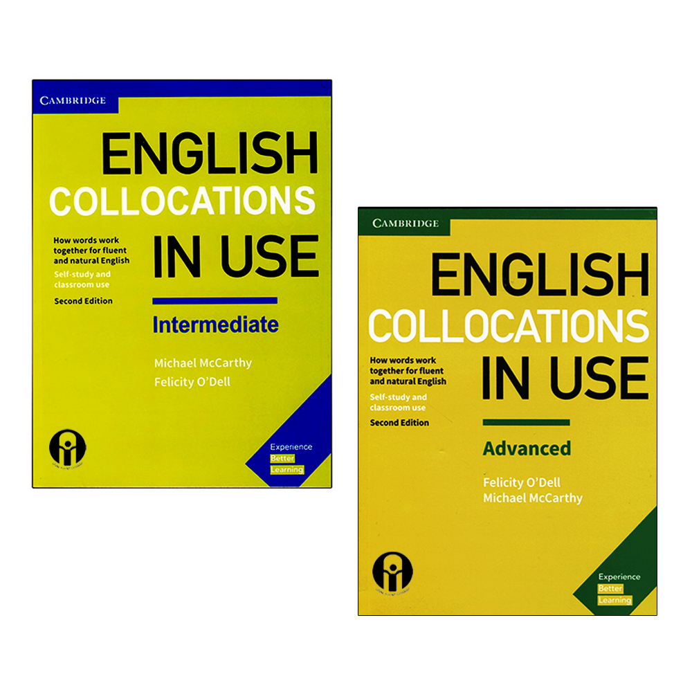 کتاب English Collocations In Use اثر Felicity O Dell And Michael Mccarthy انتشارات الوندپویان دوجلدی