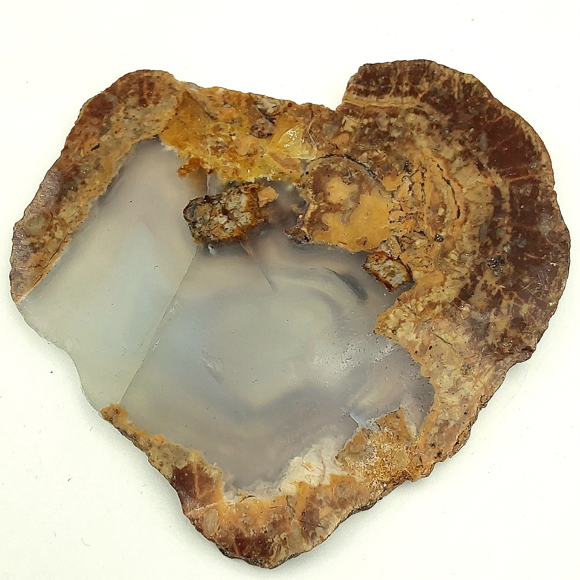 سنگ قیمتی عقیق شجر . وزن 194 گرم . کد a 40