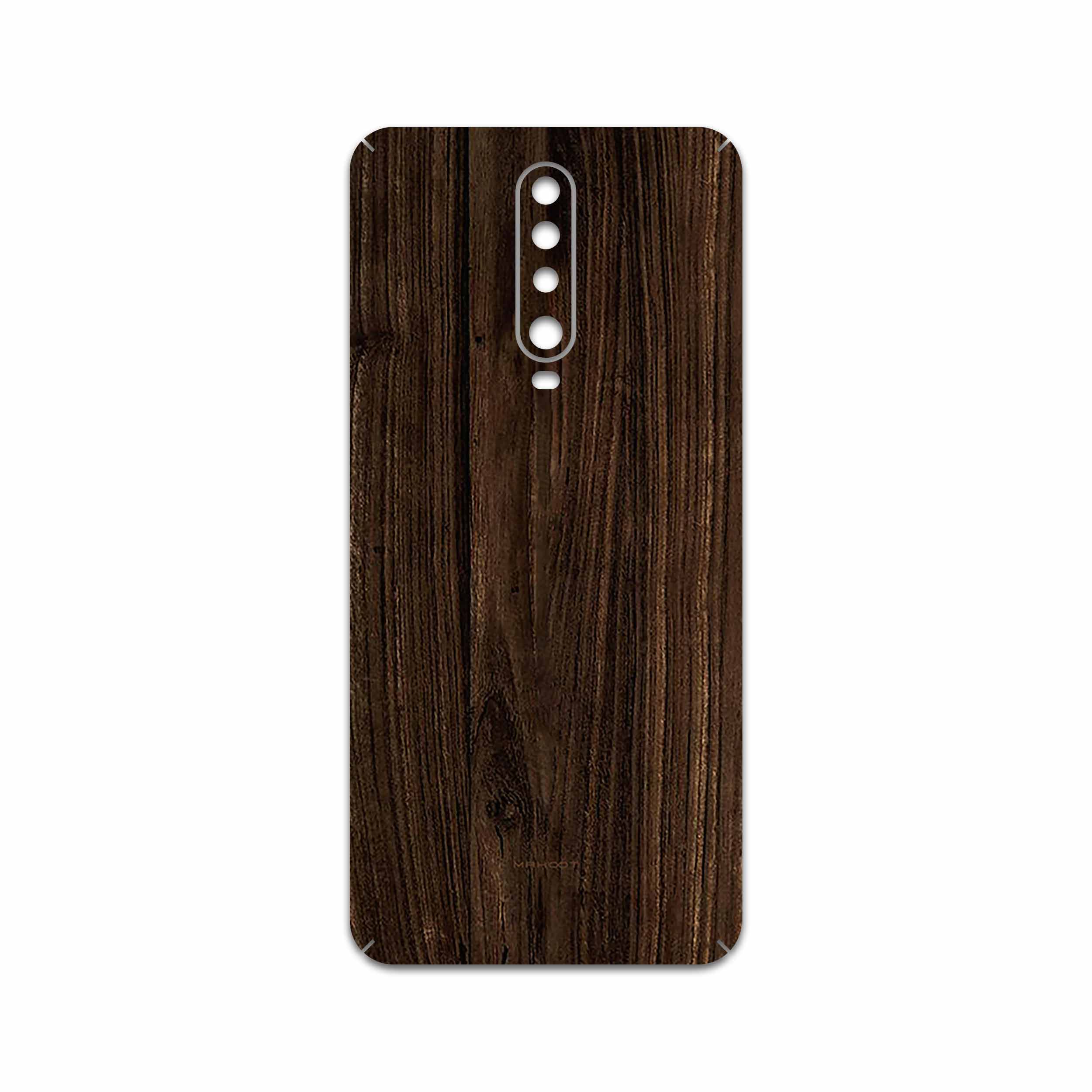 برچسب پوششی ماهوت مدل Dark Walnut Wood مناسب برای گوشی موبایل شیائومی Redmi K30