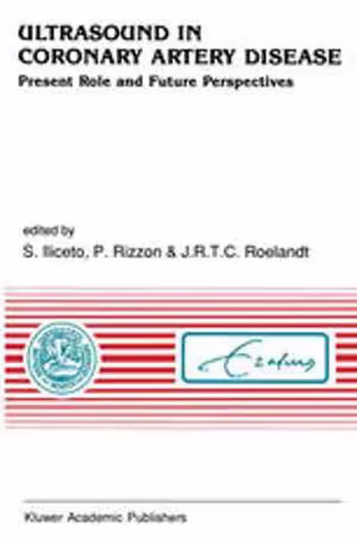 [PDF] دانلود کتاب Ultrasound In Coronary Artery Disease - Present Role And Future Perspectives, 1990