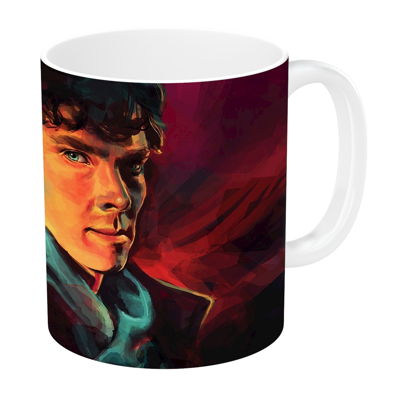 ماگ طرح سریال شرلوک مدل NI806