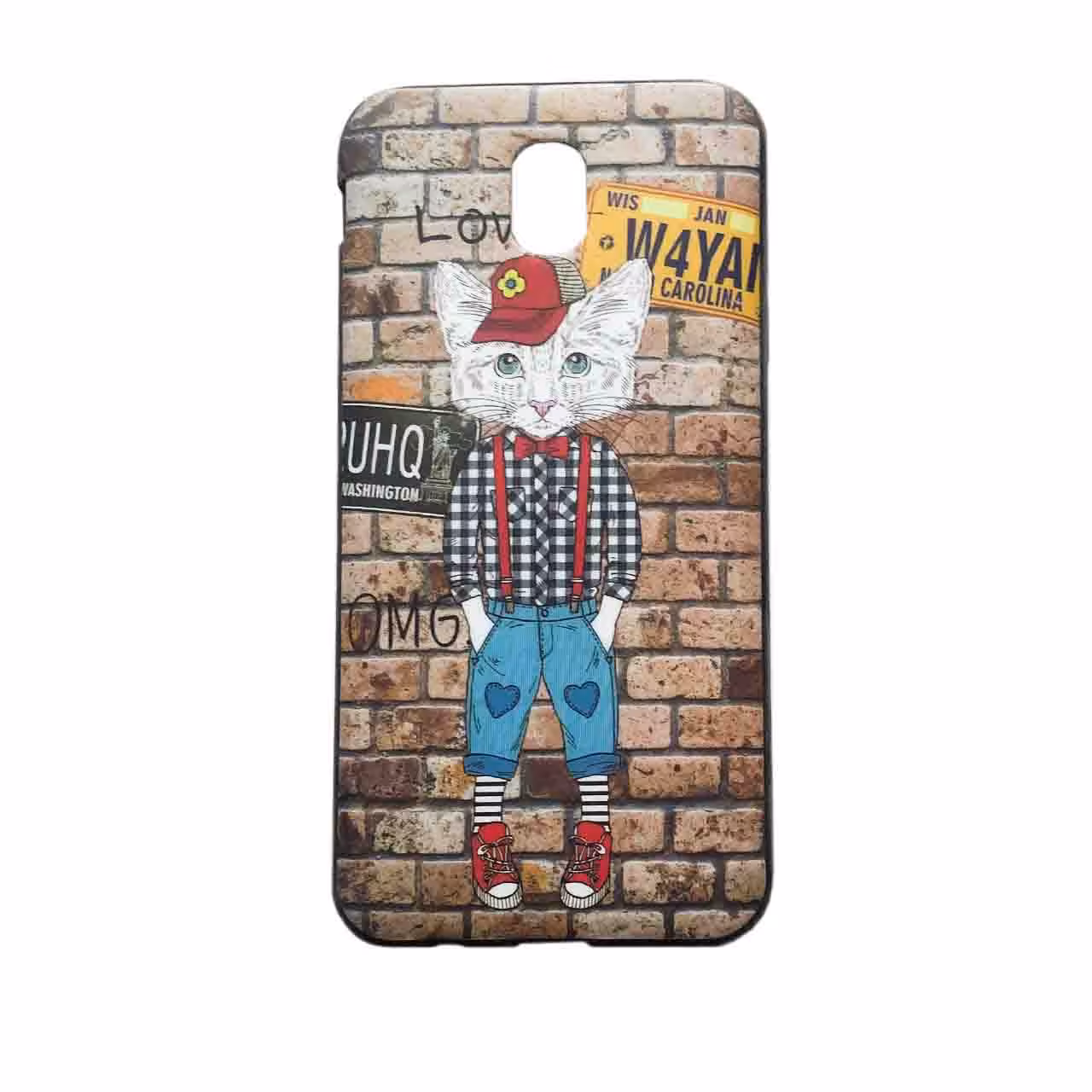 کاور طرح گربه مدل CAT0530 مناسب برای گوشی موبایل سامسونگ Galaxy J5 Pro / J530